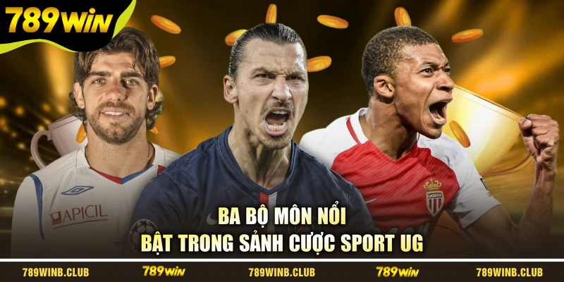 Ba bộ môn nổi bật trong sảnh cược Sport UG